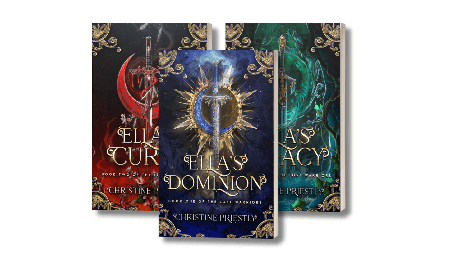 Book covers for The Lost Warriors Book covers for The Lost Warriors